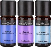 Serene House Essential oil Peace & Calming Collection (3pcs)
