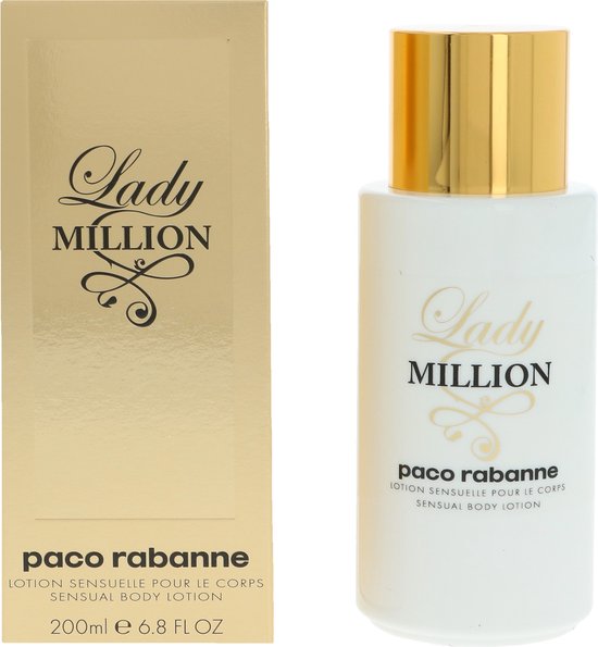 Paco Rabanne Lady Million Sensual Body Lotion - 200 ml - Paco Rabanne