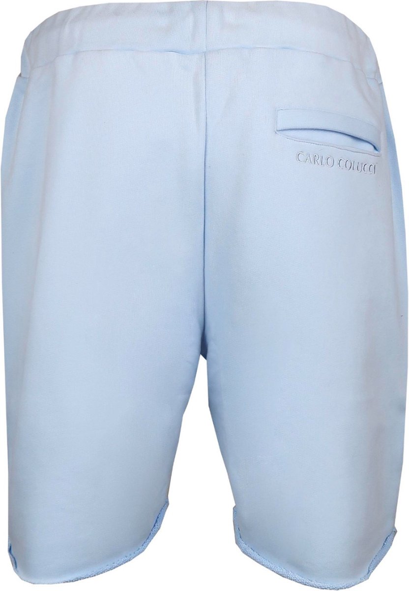 Carlo Colucci C3609-16 Sweat Short Blue