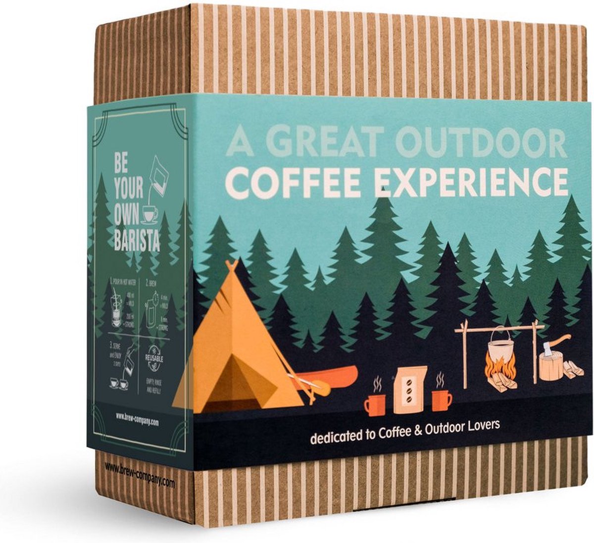 The Brew Company - Koffie - outdoor coffee experience 7 soorten koffie
