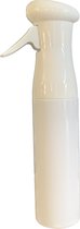 Mist Spray – Waterspuit - 300ml - Wit - Hairspray - Water Verstuiver – Plantenspuit – Kappersspuit - Mist Spray Bottle
