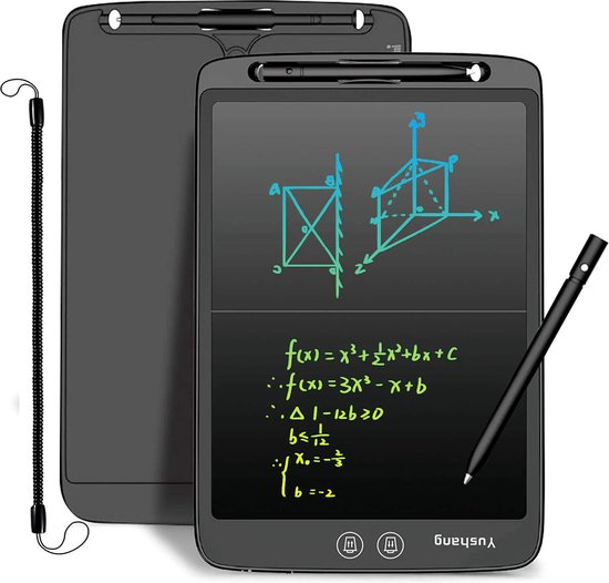 Lcd-schrijfbord, 3 stuks, 8,5 inch, kleurrijk lcd-schrijftablet, uitwisbaar, herbruikbaar grafisch tablet, tekenbord, cadeau voor kinderen van 2, 3, 4, 5, 6, 7 jaar, blauw, zwart, roze