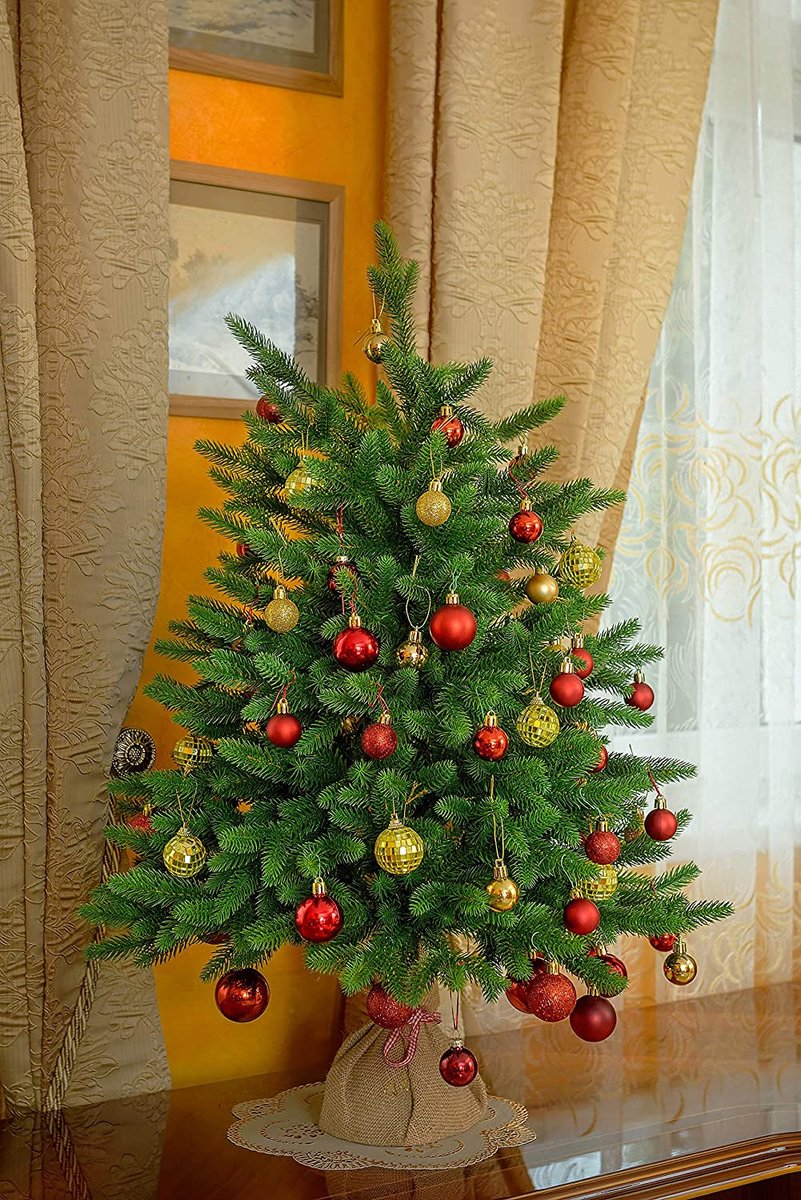 Kunstkerstboom – Premium kwaliteit - realistische kerstboom – duurzaam ‎ 70 x 19 x 19 cm