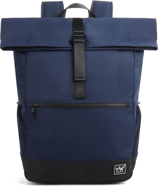 YLX Aven Backpack | Navy Blue | Marine blauw. Recycled Rpet materiaal. Gerecyclede plastic flessen. Eco friendly. Duurzaam. 14