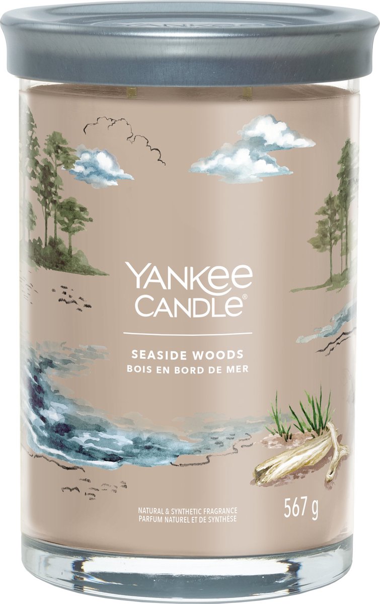 Yankee Candle Seaside Woods Signature Large Tumbler Beige