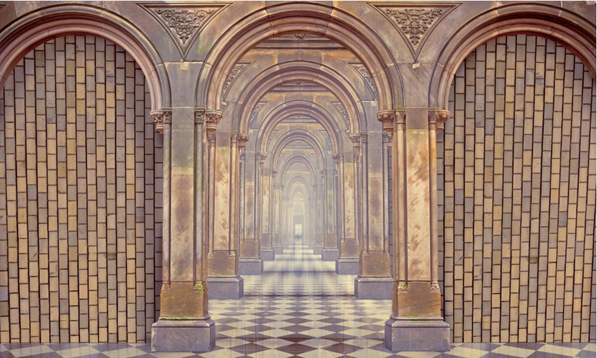 Fotobehang - The chamber of secrets.