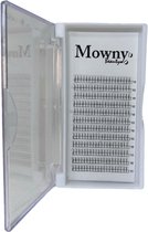 Mowny Beauty - Wimperextensions - 3D Premade Fans - 10mm 0,07mm D-krul - Natuurlijke Wimperextensions - Russisch volume