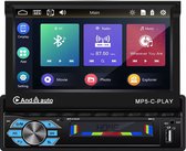 Denago - Autoradio 1Din | Carplay et Android Auto | écran pliable