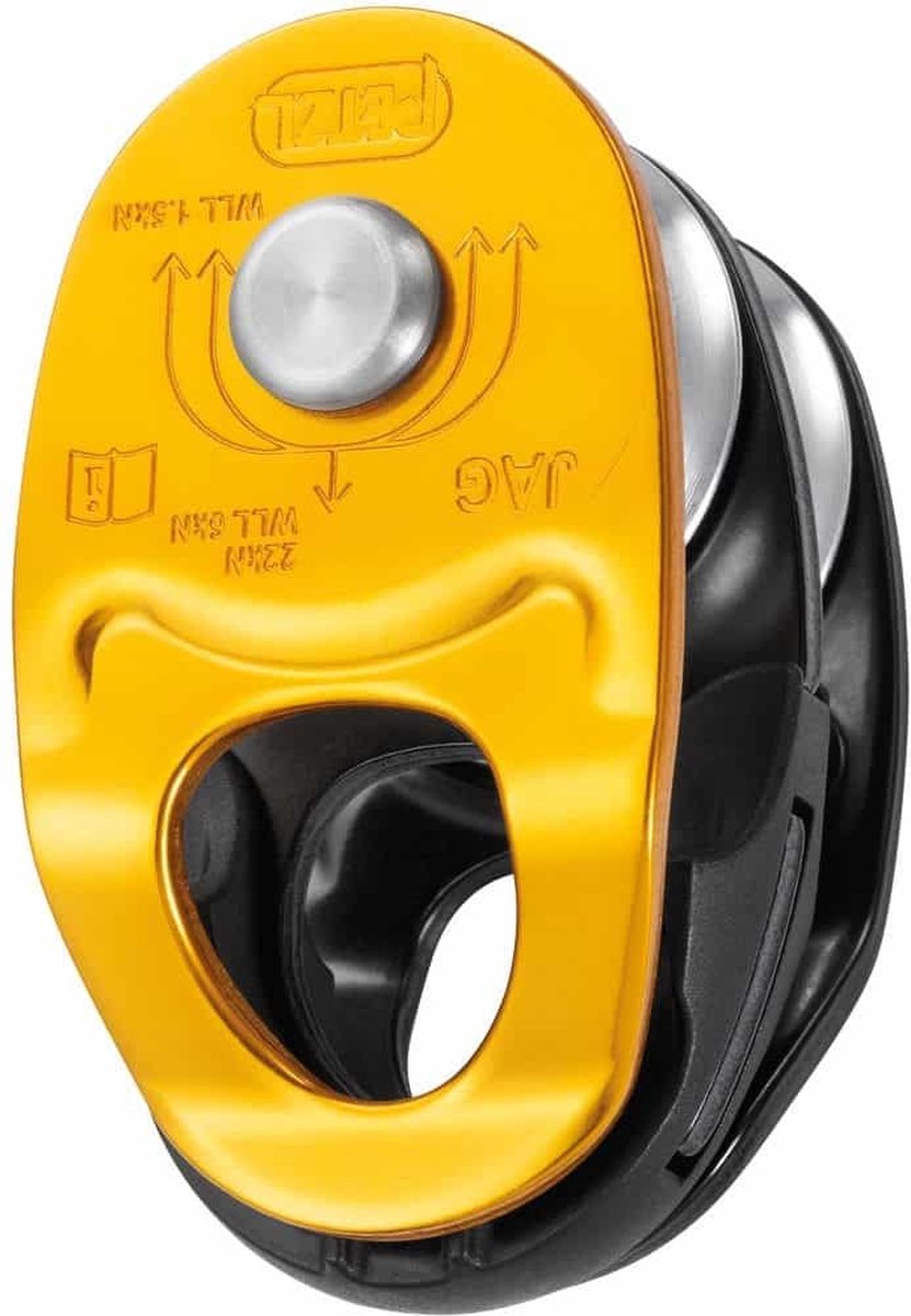 Puleggia Doppia PETZL Jag - Per Sistemi Di Sollevamento E Trasporto, Con Cuscinetti A Sfera Sigillati