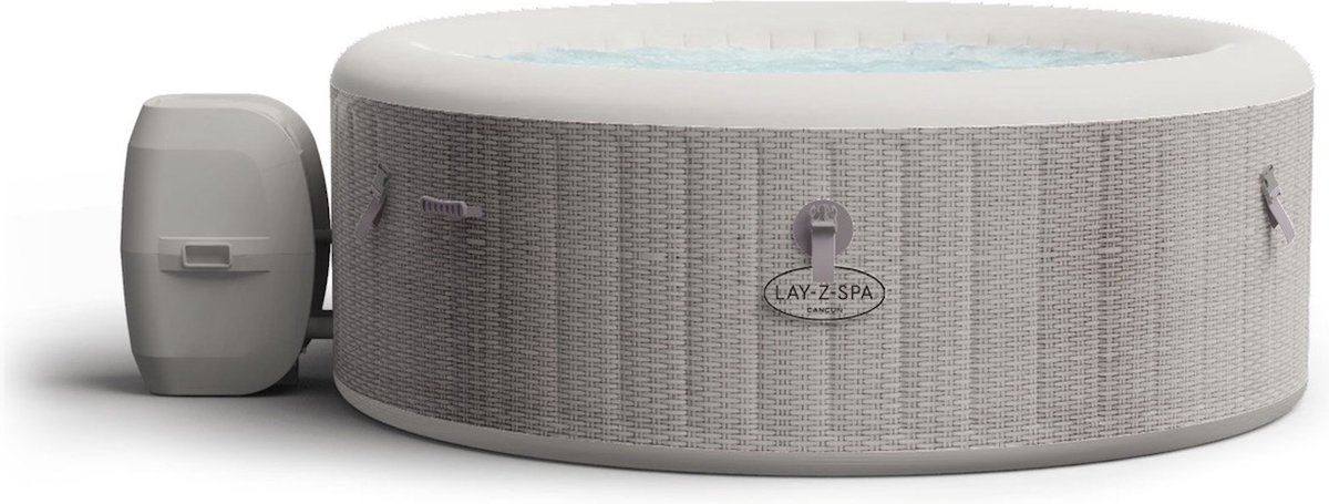 Lay-Z-Spa Cancun AirJet opblaasbare spa - 2 tot 4 personen - Ø 180 x 66 cm