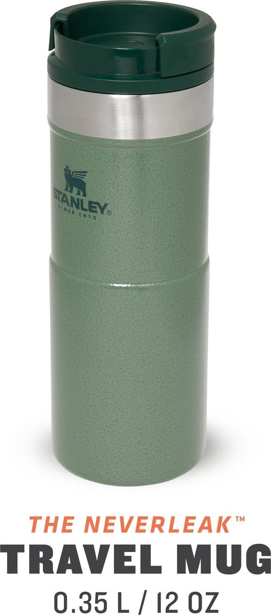 STANLEY NeverLeak Travel Mug .35L / 12OZ Hammertone