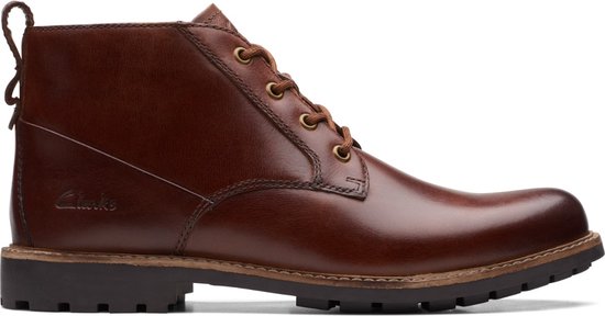 Clarks - Chaussures Homme - Westcombe Mid - G - Marron - Taille 8,5 |  bol.com