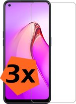 Screenprotector Geschikt voor OPPO Reno 8 Pro Screenprotector Bescherm Glas Tempered Glass - Screenprotector Geschikt voor OPPO Reno 8 Pro Screen Protector - 3 PACK