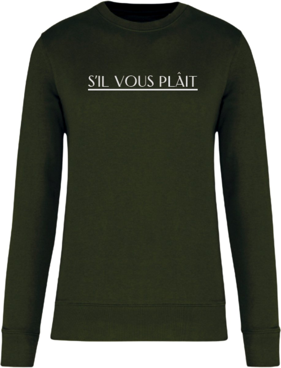 Le Sweater - Groene Trui Heren - Franse Sweater - XL