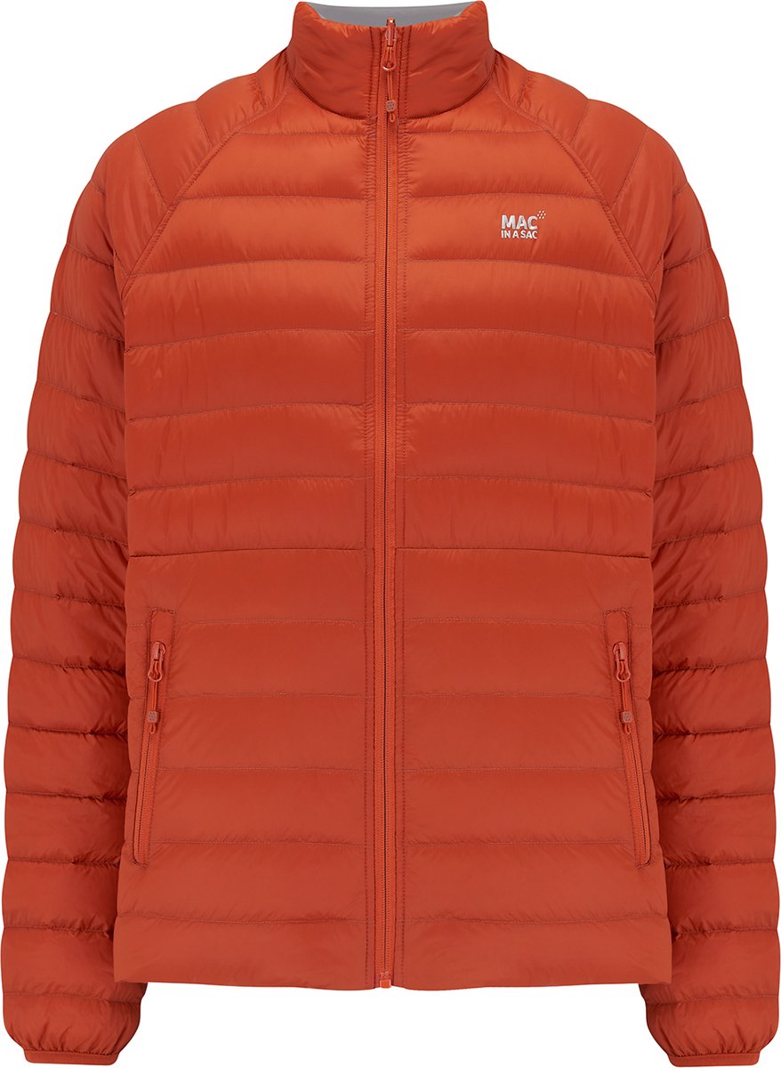 POLAR Donsjas Burnt Men Oranje