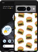 Google Pixel 7 Pro Hardcase hoesje Burgers - Designed by Cazy