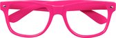 Boland - Partybril neon roze Neon,Roze - Volwassenen - Geen verkleedthema -