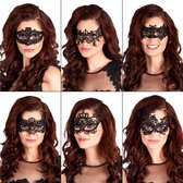 Boland - Kanten oogmasker Masquerade assorti - Volwassenen - Burlesque - Glamour - Sexy masker - Gemaskerd bal