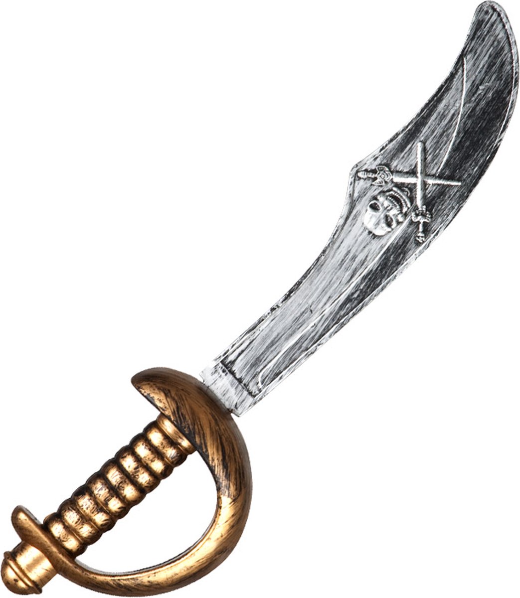 Boland - Piratenzwaard (37 cm) - Zwaard - Piraten Carnaval Themafeest