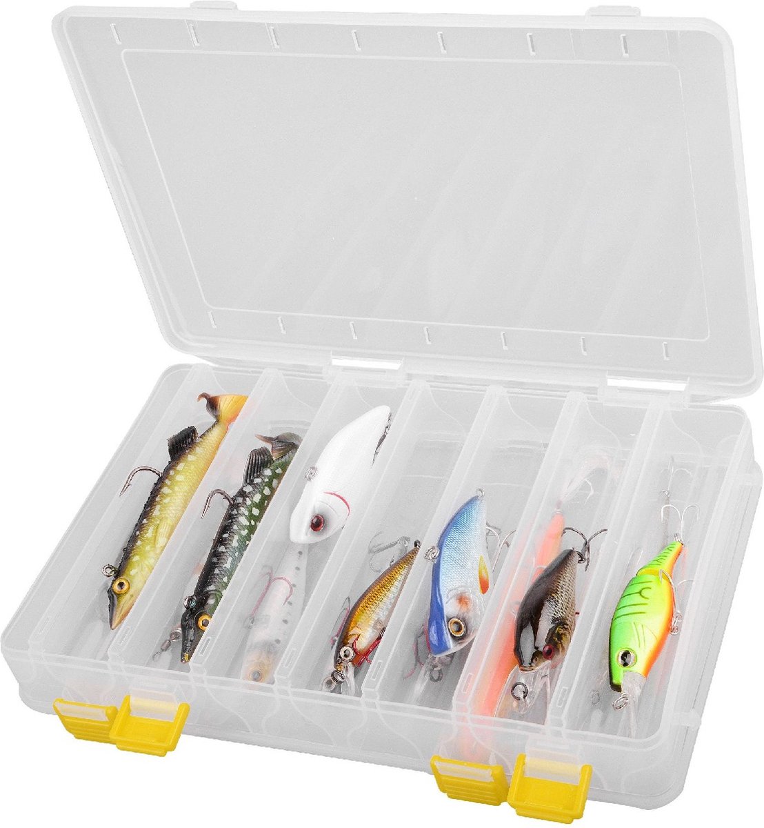 Boîte De Rangement SPRO HARDBAITS XL – Grande Capacité Pour Leurres, Wobblers Et Accessoires De Pêche