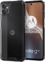 Accezz Hoesje Geschikt voor Motorola Moto G32 Hoesje - Accezz Xtreme Impact Backcover 2.0 - Transparant