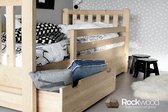 Rockwood® Peuterbed Tim Naturel met lattenbodem