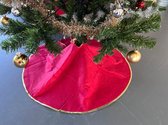 3BMT® Kerstboomrok Rood - Kerstboomkleed - diameter 90 cm