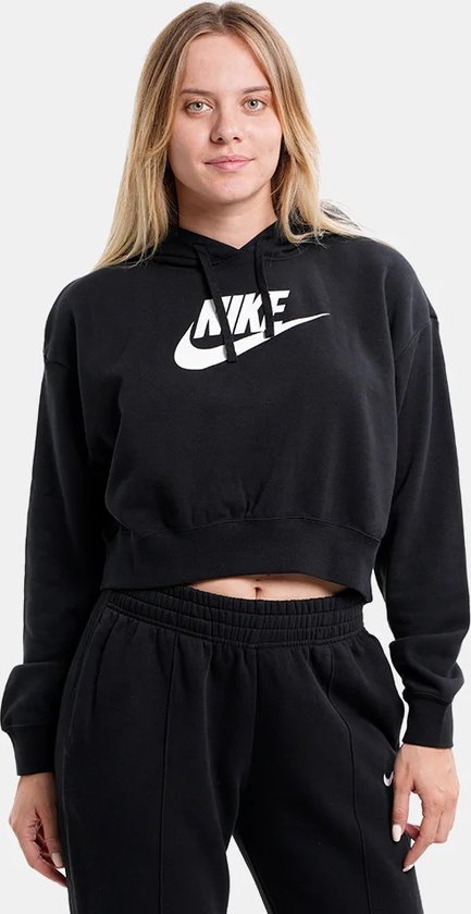 Nike Sportswear Fleece GX Crop Hoodie Dames - Maat S