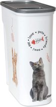 Voedselcontainer – Katten Honden Voedselcontainer – Voercontainer – Voor Hond en Kat - Opslagcontainer