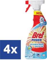 Bref Power Kalk & Vuil Spray - 4 x 750 ml