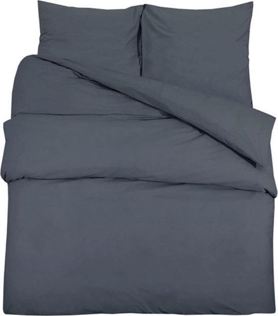 vidaXL cm Microfibre Anthracite