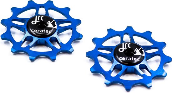 JRC-Components 12T Ceramic Jockey Wheels for SRAM Force / Red AXS Blue -  Keramische... | bol.com