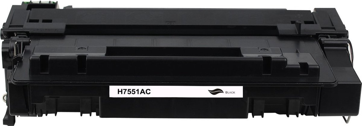 Image of HP Q7551A - Toner Zwart - 6500 pagina's - Huismerk Compatible - Geschikt voor HP Laserjet M3027MFP HP LaserJet M3027XFP HP LaserJet M3050MFP HP LaserJet M3050XS MFP HP Laserjet P3005 HP Laserjet P3005D HP Laserjet P3005DN HP Laserjet P3005N