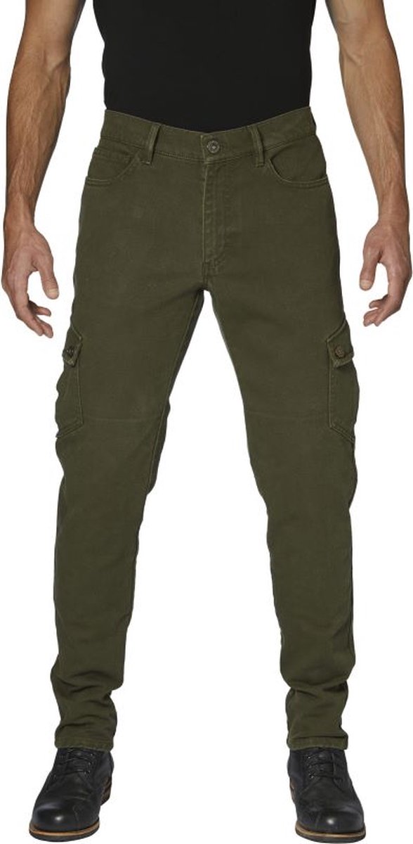 ROKKER Cargo Slim Olive L30/W30 - Maat - Broek