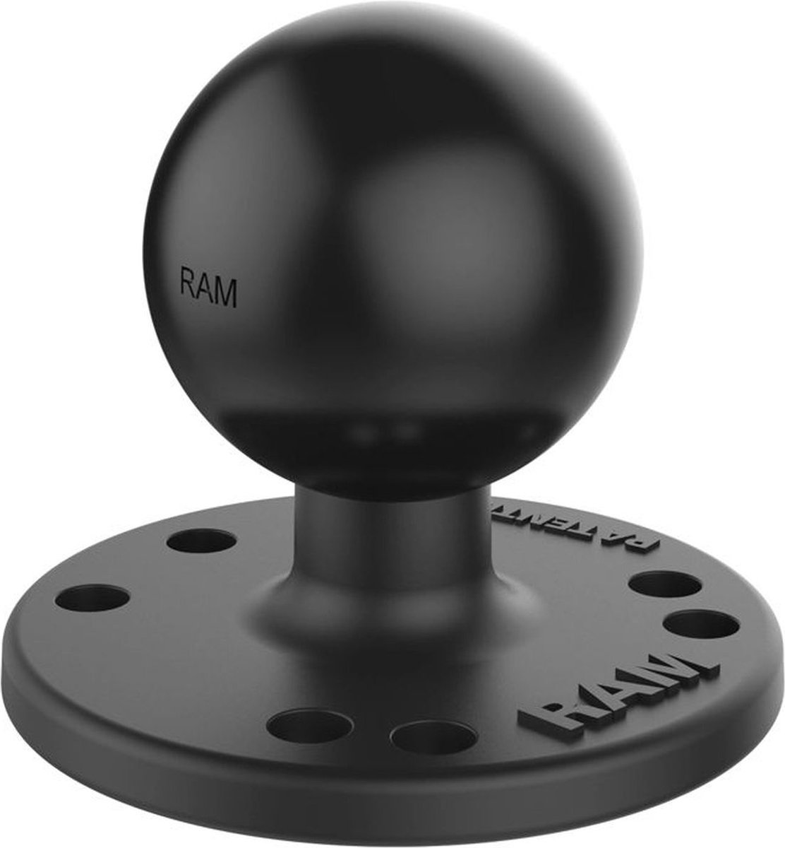 RAM Round Plate Ball Base Mount - RAM-202U (C Size, 38 mm)