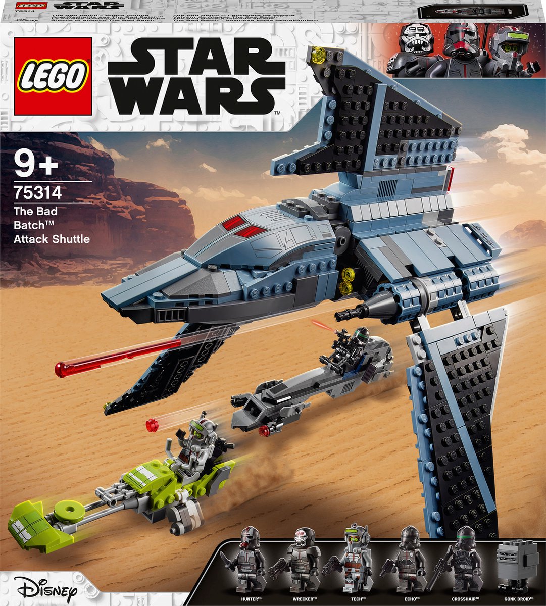 LEGO Star wars 75323 Le justifier, Jouet de Vaisseau Spatial