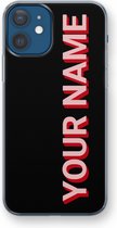 Gepersonaliseerd - Case Company® - Hoesje geschikt voor iPhone 12 hoesje - Namecase - Soft Cover Telefoonhoesje - Bescherming aan alle Kanten en Schermrand