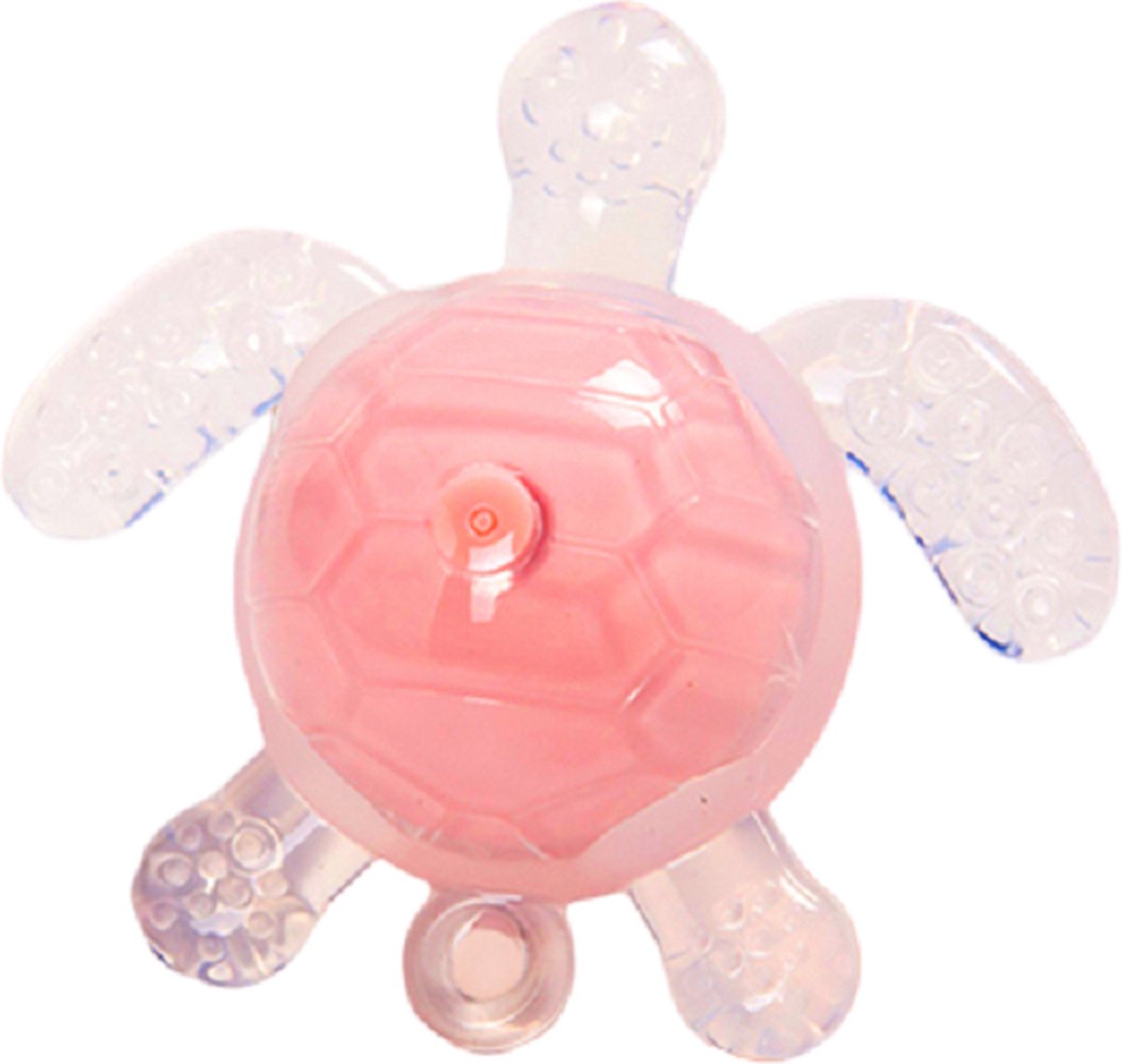 LuxeBass Baby en Kind Fopspeen Bijtring | Bijtspeeltje Bijtspeelgoed | Roze