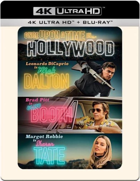 Once Upon a Time in Hollywood (Steelbook) (4K Ultra HD Blu-ray)