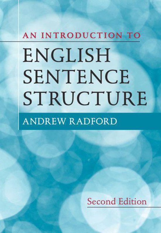 An Introduction to English Sentence Structure - cover