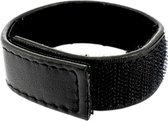 LEATHER BODY | Leather Body Cock And Ball Strap Velcroed Adjustable - Black