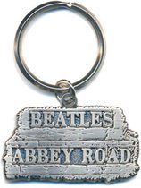 The Beatles Sleutelhanger Abbey Road Sign In Relief Zilverkleurig