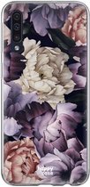 HappyCase Samsung Galaxy A70 Flexibel TPU Hoesje Flower Print