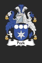 Peek: Peek Coat of Arms and Family Crest Notebook Journal (6 x 9 - 100 pages)