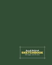 Amiesk Notebook - Sketch Book - 600 pages (8 x 10 inch) - Matte Cover