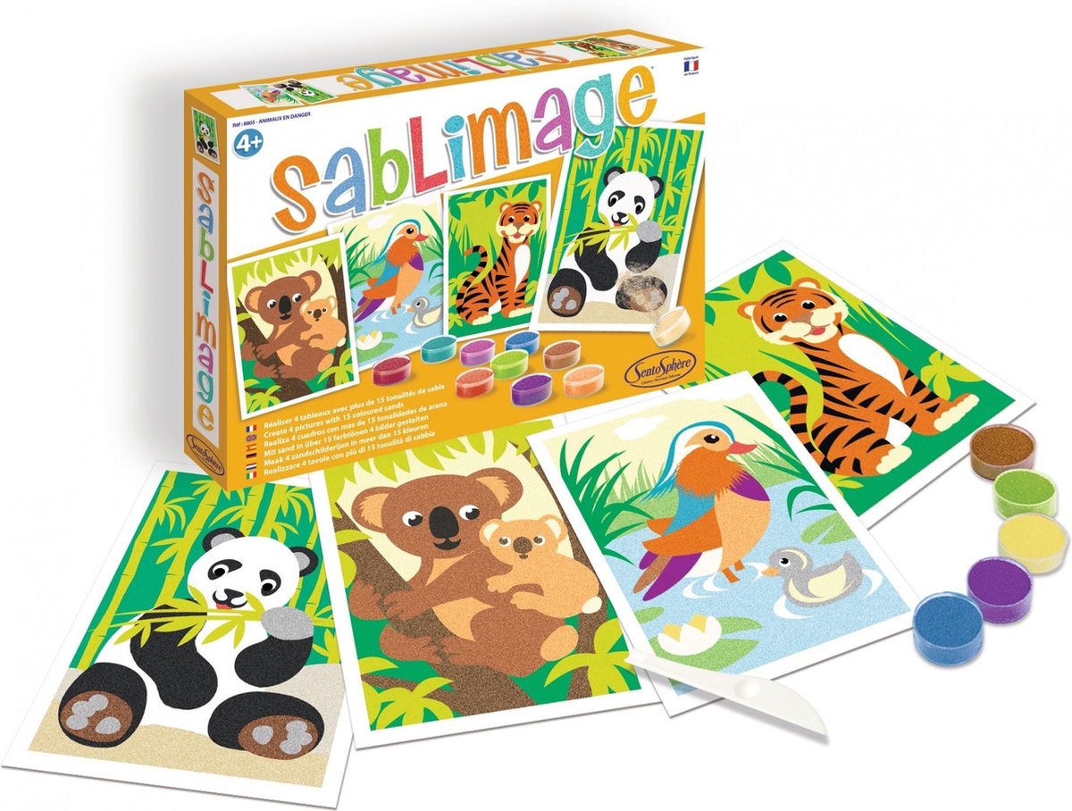 SentoSphère Sablimage Bedreigde Dieren
