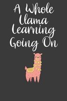 A Whole Llama Learning Going On