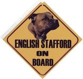 Autobordje Engelse Stafford Bruin