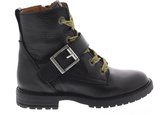 Meisjes Enkellaarzen Develab 41148-922 Black Nappa Zwart - Maat 31