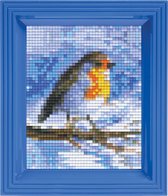 Pixel hobby geschenkdoos Roodborstje